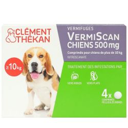 Vermiscan 500Mg Cpr B/4 Ref 0024204