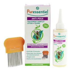 Puressent Anti-Poux Lotion+Peigne 100Ml
