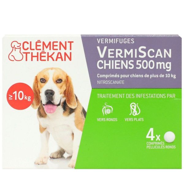 Vermiscan 500Mg Cpr B/4 Ref 0024204