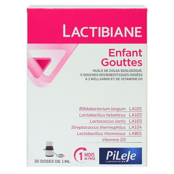 Pileje Lactibiane Enfant Gt 30X1Ml Pf12.60