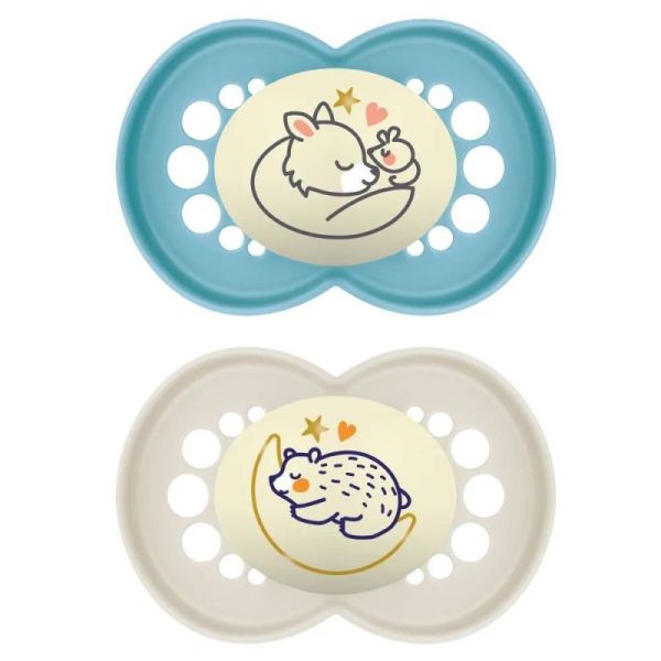 Sucet Mam Original Nui Sil 6+M X2